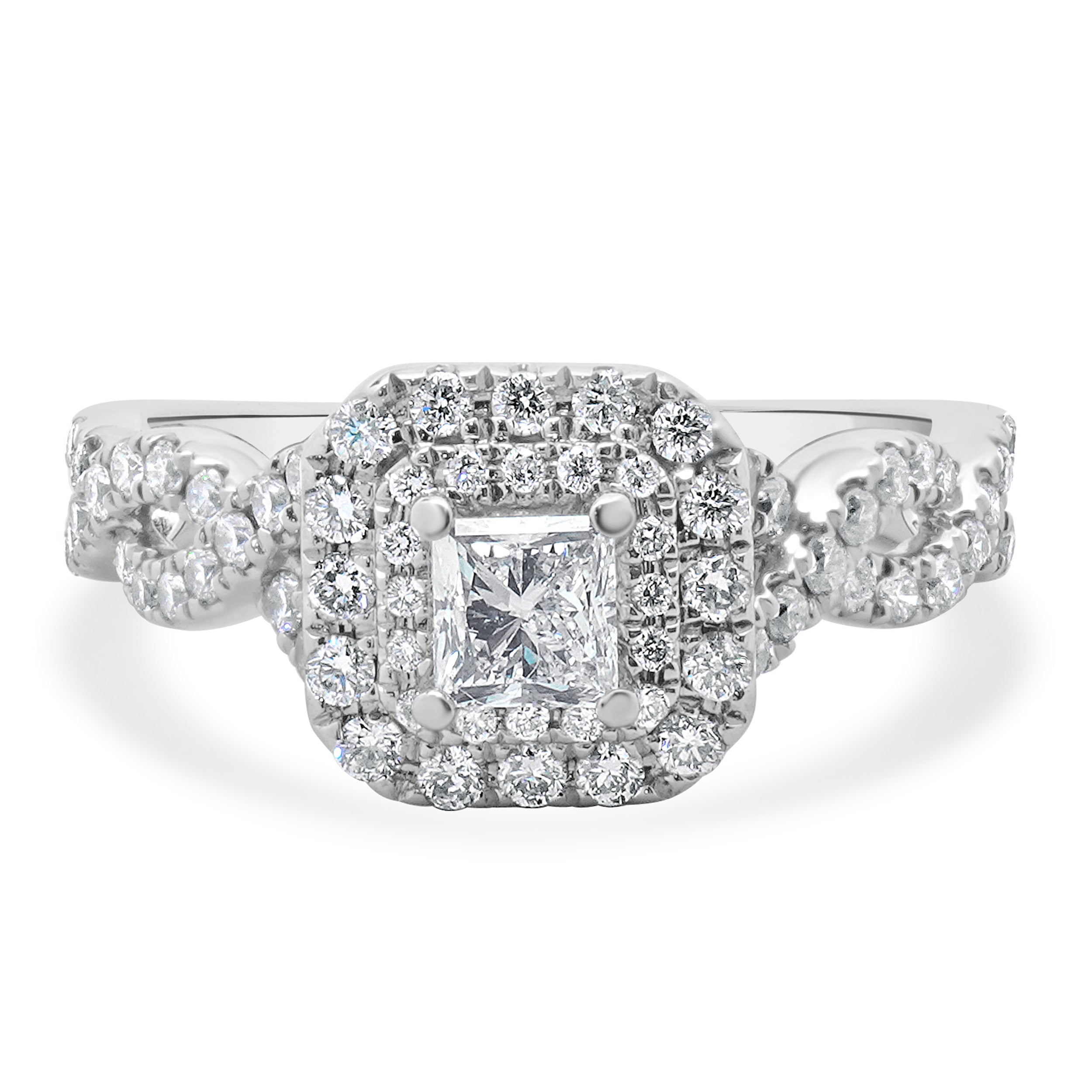 Vera wang hot sale cluster ring