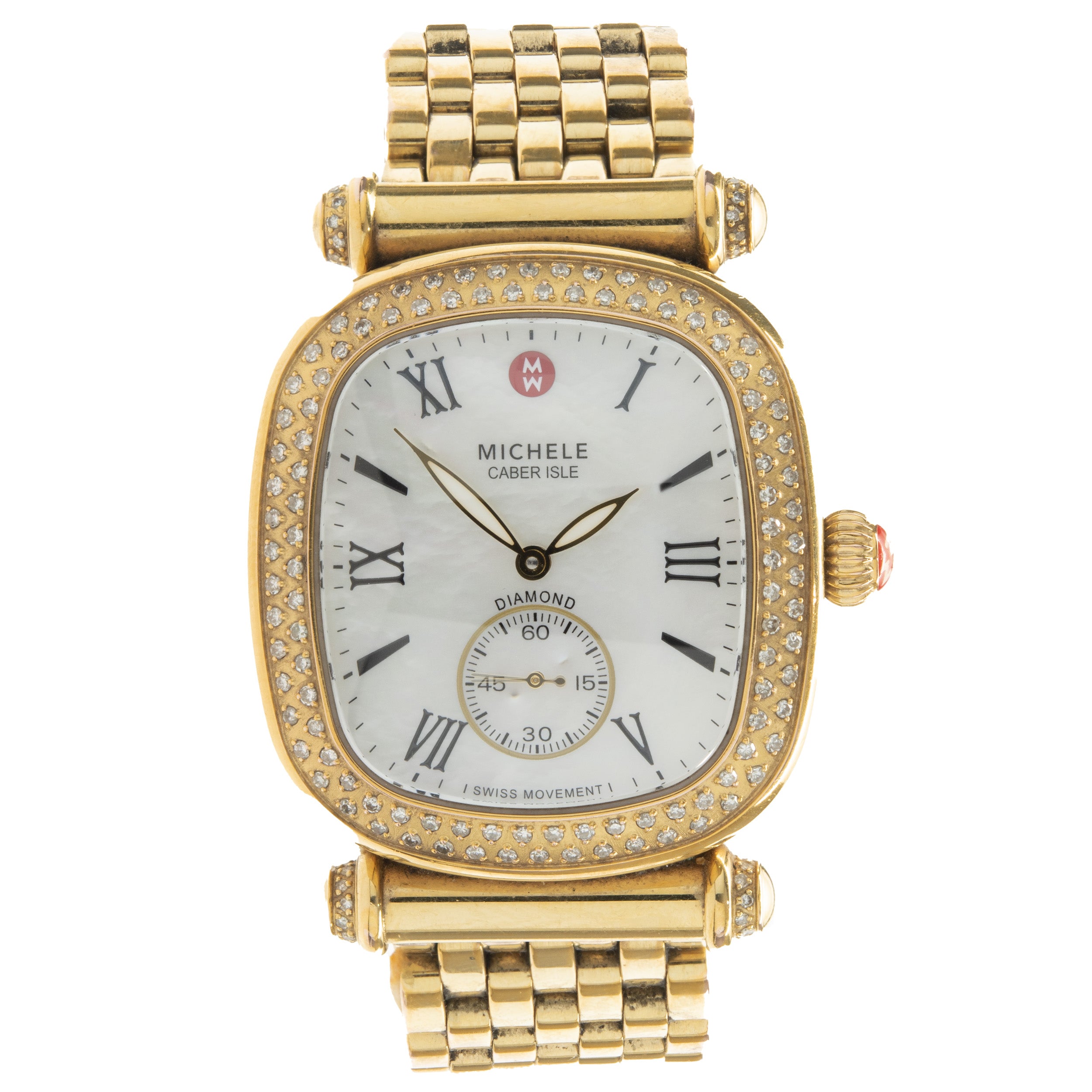 Michele hotsell watch gold