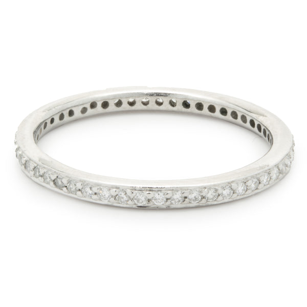 Platinum Diamond Eternity Band