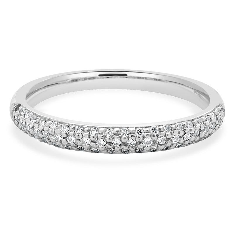 Scott Kay Palladium Pave Diamond Band