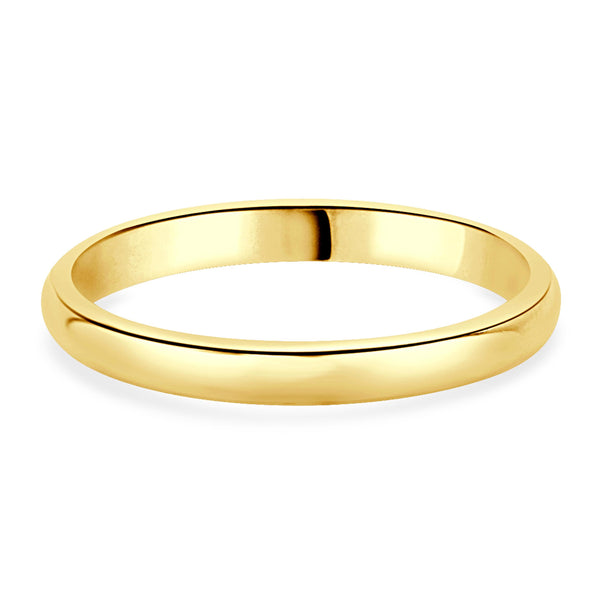 Cartier 18 Karat Yellow Gold 2.5MM Band