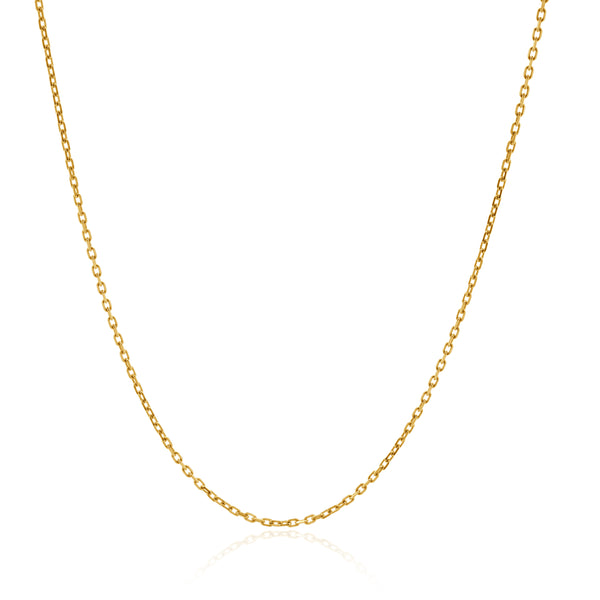 14 Karat Rose Gold 2MM Chain Necklace