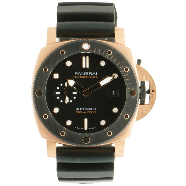 Panerai 18 Karat Rose Gold Goldtech Submersible PAM 2070