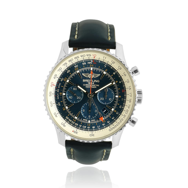 Breitling Stainless Steel Navitimer GMT 48mm