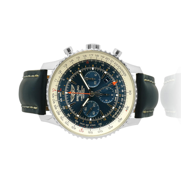 Breitling Stainless Steel Navitimer GMT 48mm