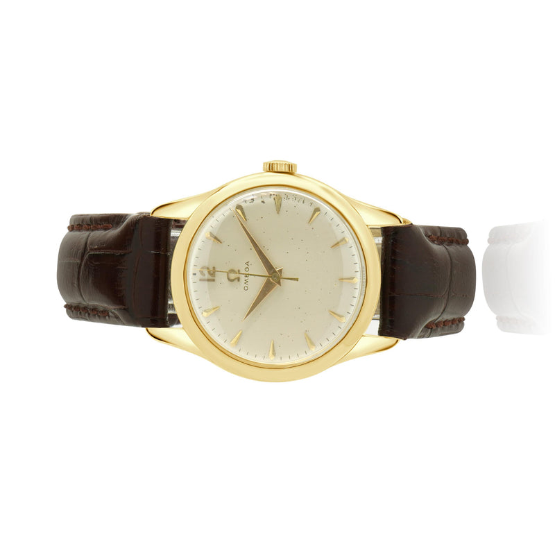 Omega 14k Yellow Gold Dress Watch 33mm