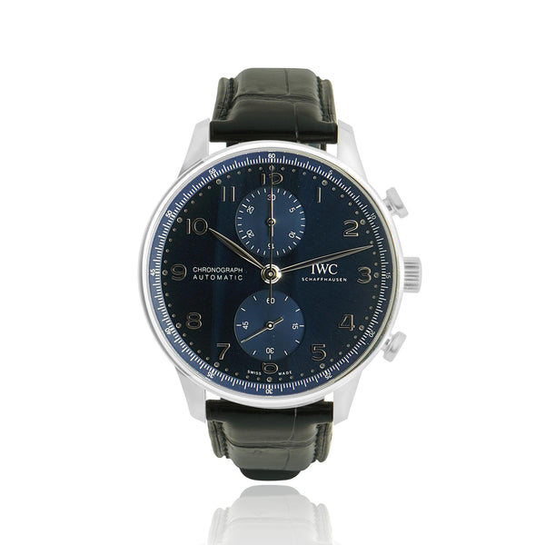 IWC Stainless Steel Portuguese Chronograph 41mm