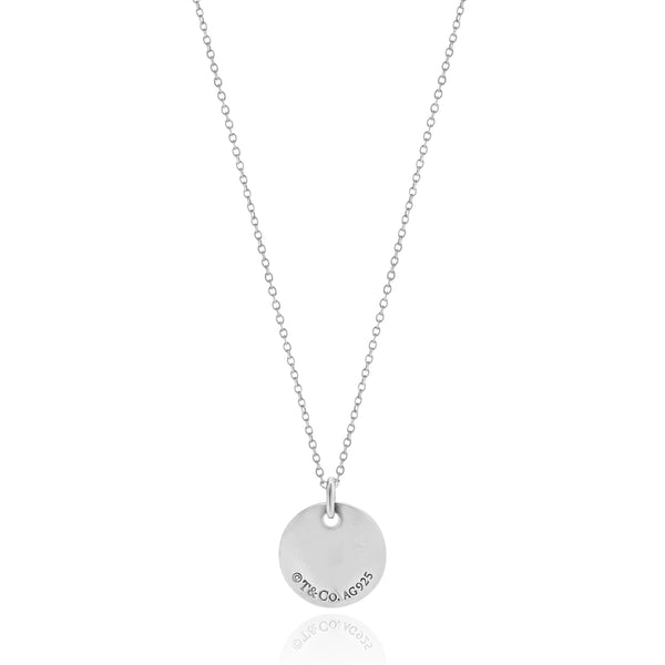 Tiffany & Co. Sterling Silver Disc Necklace