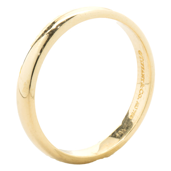 Tiffany & Co. 18 Karat Yellow Gold 3MM Band