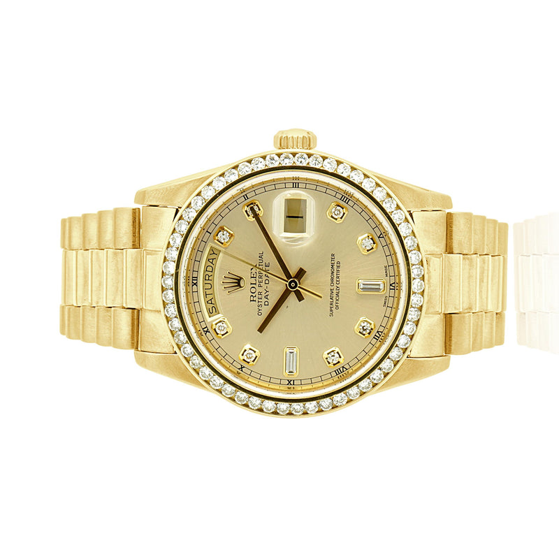 Rolex 18k Yellow Gold Day-Date President 36mm