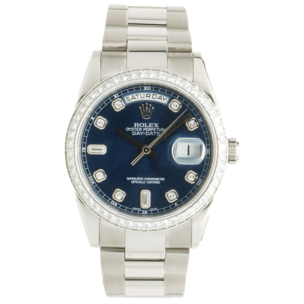 Rolex 18k White Gold Day-Date 36mm