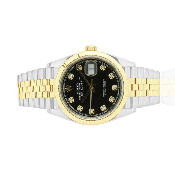 Rolex 18 Karat Yellow Gold and Stainless Steel Datejust 36