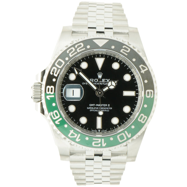 Rolex Stainless Steel GMT Master II Black/Green “Sprite” 2024