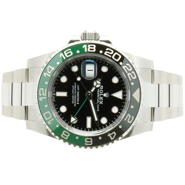 Rolex Stainless Steel GMT Master II Green/Black “Sprite” 2024