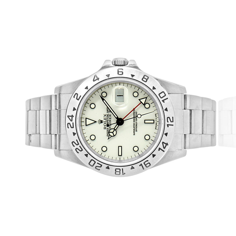 Rolex Explorer II Stainless Steel Explorer Polar