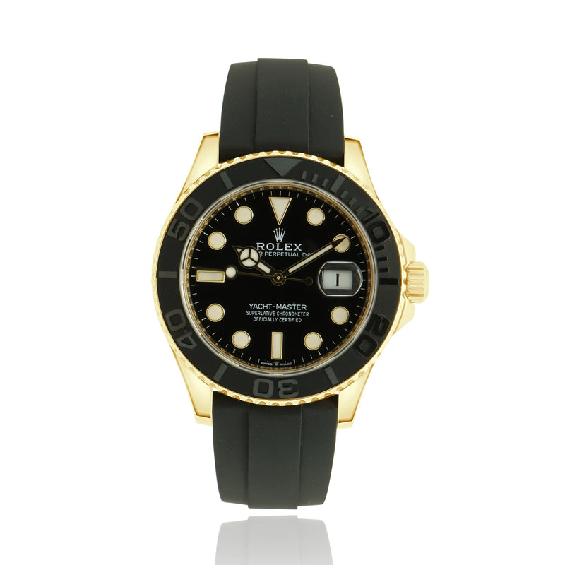 Rolex 18 Karat Yellow Gold Yacht-Master 42