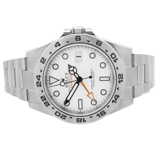 Rolex Stainless Steel Explorer II New Style Polar Dial