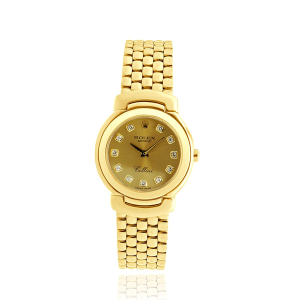 Rolex 18 Karat Yellow Gold Cellini 26mm