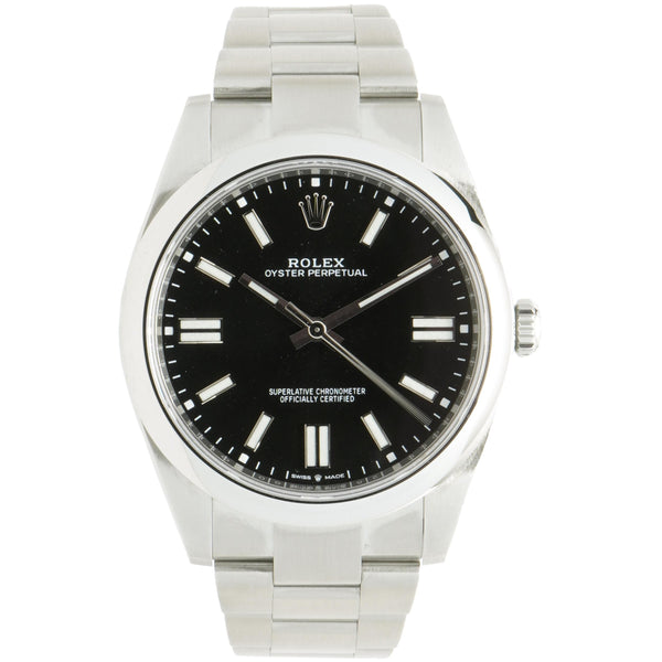 Rolex Stainless Steel Oyster Perpetual 41mm