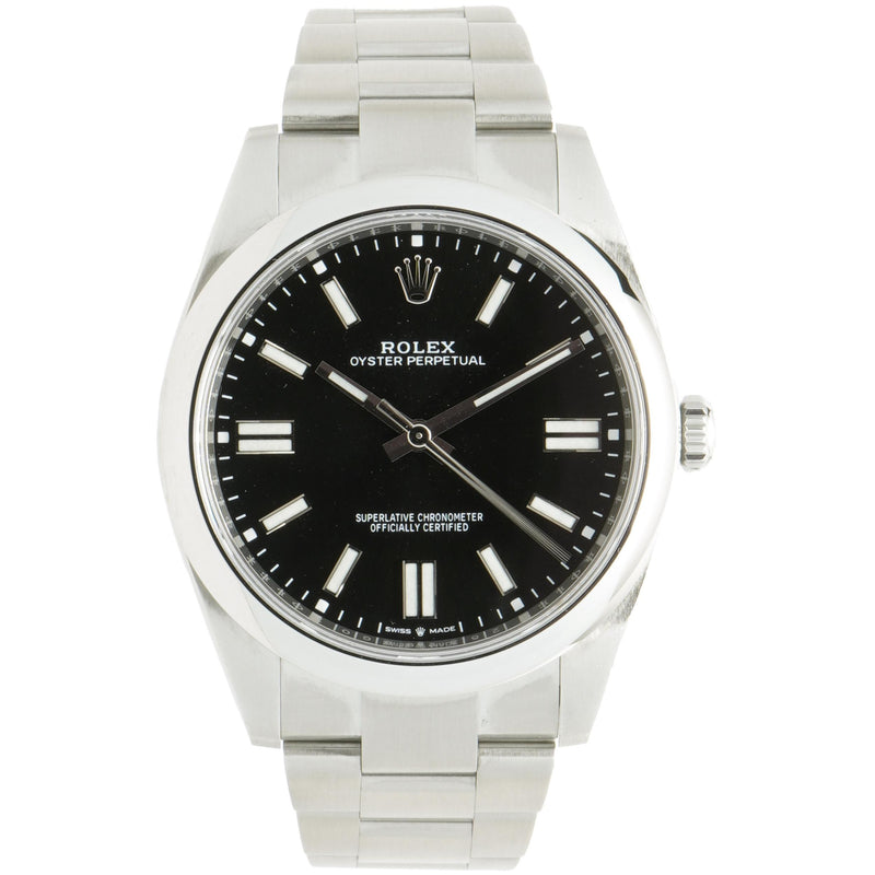 Rolex Stainless Steel Oyster Perpetual 41mm