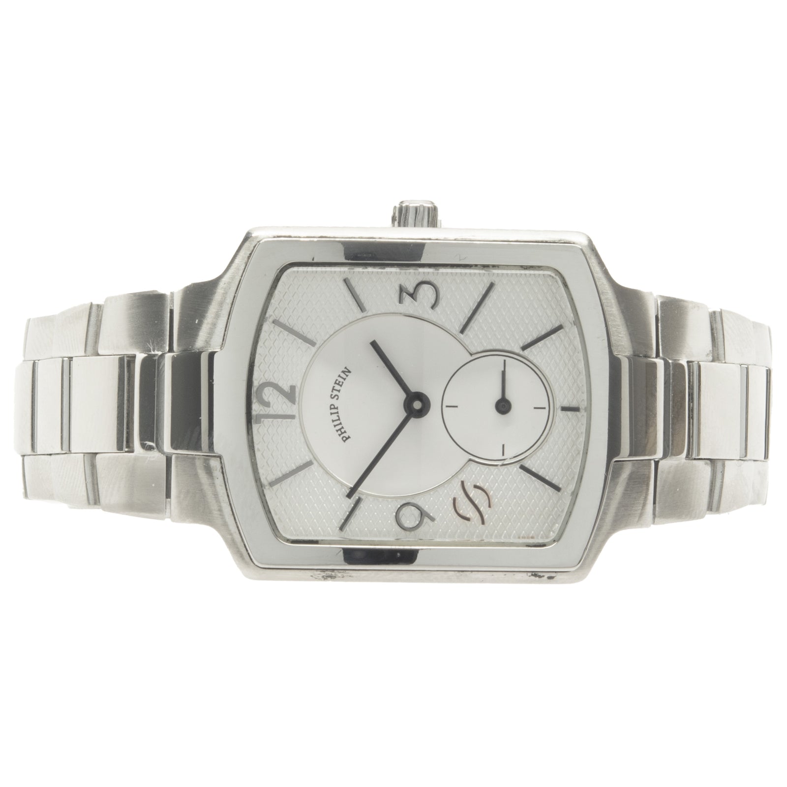 Philip Stein Stainless Steel Classic Square The Estate Watch And Jewelry Company