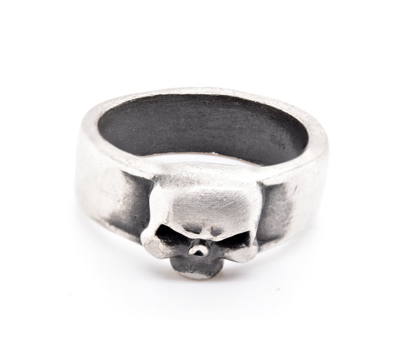 Men's Sterling Silver Skull Ring