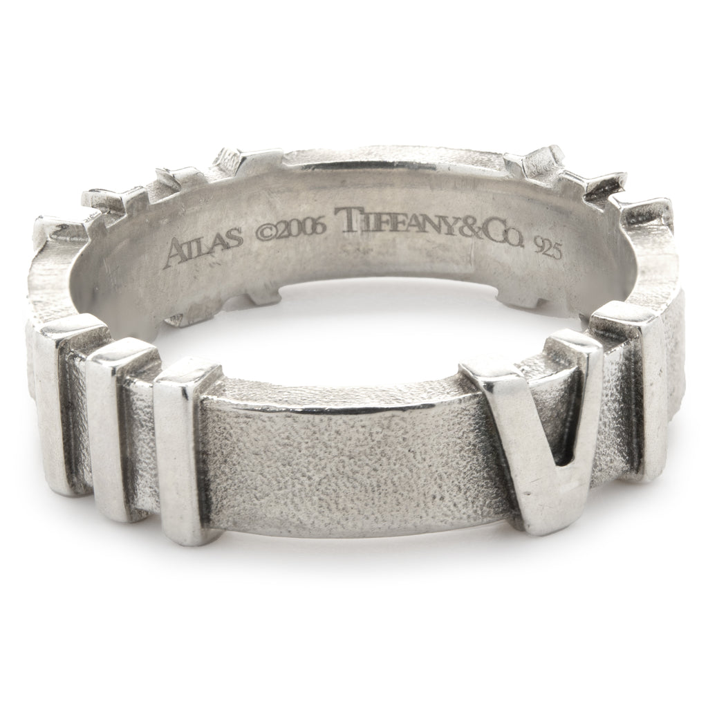 Tiffany & Co. Sterling Silver Atlas Band – The Estate Watch And