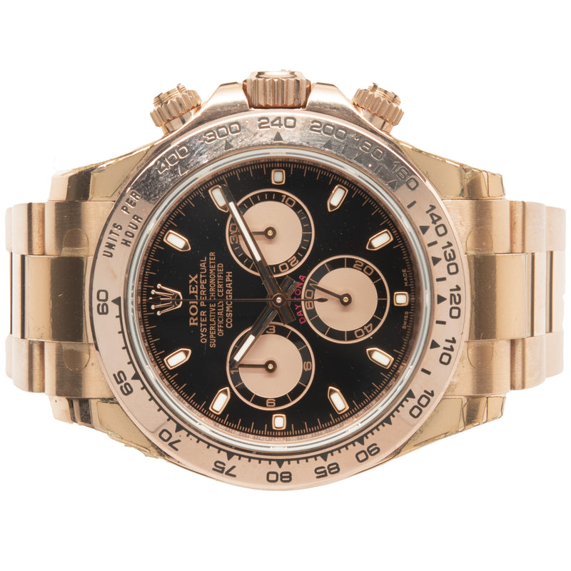 Rolex Daytona 18K Rose Gold Cosmograph Daytona