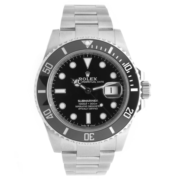 Rolex Stainless Steel Submariner Black/Black 41MM